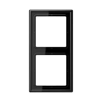 Cadre 2 postes / LS 990 Noir|Jung france-IUNLS982SW