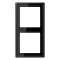 Cadre 2 postes / LS 990 Noir