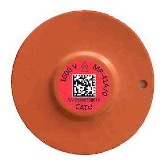 lot de 4 aimants isoles pour nappe isolante|Catu-CATMP-41A70-4