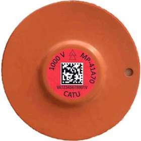 lot de 4 aimants isoles pour nappe isolante|Catu-CATMP-41A70-4