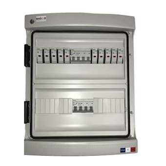 Coffret PV 1000V 2MPPT 5+2 Strings 2 intersectionneurs sans paraf.|MADEnR-MP611027222