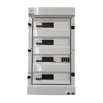Coffret AC 12 circuits mono pour tri enphase 25-36kW (4xC20) +4 QR TRI|MADEnR-MP623103640
