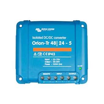 Orion-Tr 48/24-5A (120W) Isolated DC-DC converter|MADEnR-MP6ORI482410110