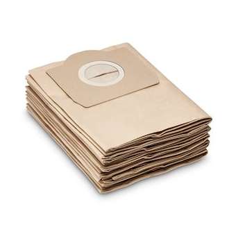 Sachet filtre papier WD (paquet de 5)|Karcher-KAH6.959-130.0