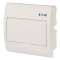 Coffret encastré IP40, 1 rangée, 8 mod, porte blanche|Eaton industries-EONBC-U-1-8-TW-ECO
