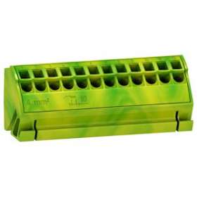 Linergy TB - Bloc de terre à connection rapide - 12 x 4 mm² - lot de 4|Schneider Electric-SCHLVS04214