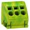 Linergy TB - Bloc de terre à connection rapide - 3 x 16 mm² - lot de 4