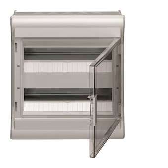 Coffret étanche vector IP55 2 rangées 36 modules h 452mm l 418mm|Hager-HAGVE218F