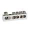 Kaedra XT bornier 1x16 + 4x10mm² avec support pour coffret 4 mod. de large