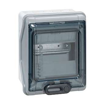 Coffret étanche Plexo³ à équiper 1 rangée 6 modules - 200x164x115,6mm|Legrand-LEG092742