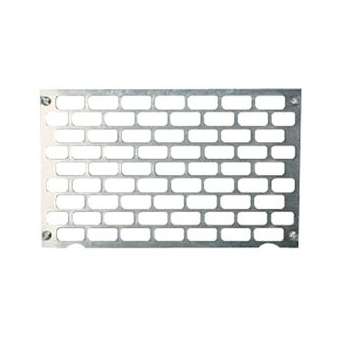 Plaque perforée pour coffret étanche Plexo³ 12 modules - hauteur 150mm|Legrand-LEG001962