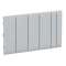 Pragma, lot de 10 obturateurs Gris 5 modules fractionnables