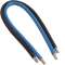 Jeu 2 conducteurs 25 mm² (bleu + noir) longueur 450 mm
