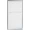 Porte isolante pour bac étroit GTL référence 005104 - IP40 IK07 - blanche