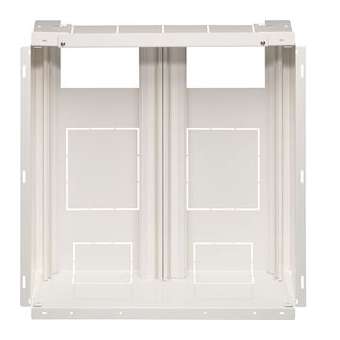 Bac encastrement profondeur 180mm, 2T pour GD313A + GA01N/GA01xN + com.|Hager-HAGGE326EN