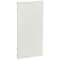 Coffret modulaire encastré 4 rangées 48+8 modules porte isolante galbée blanche