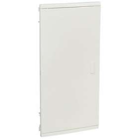 Coffret modulaire encastré 4 rangées 48+8 modules porte isolante galbée blanche|Legrand-LEG001514