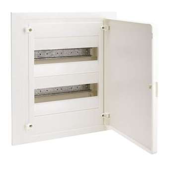 Coffret encastré 24 M porte opaque|Hager-HAGVF212PR