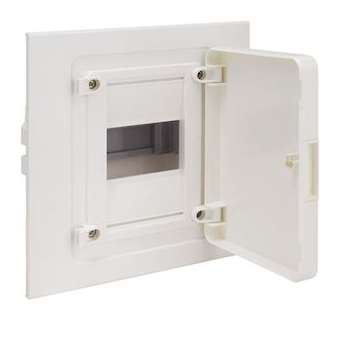 Coffret encastré 4 M porte opaque|Hager-HAGVF104PR