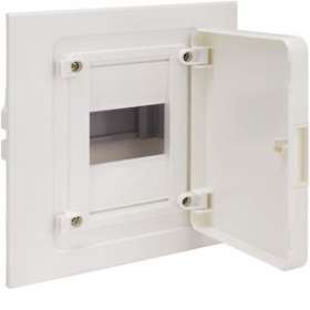 Coffret encastré 4 M porte opaque|Hager-HAGVF104PR