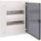 Coffret encastré 24 M porte transp.