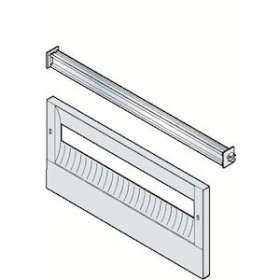 Kit Plastron 225mm x 450mm+Rail DIN pour Coffret Gemini Taille 2/3|ABB-ABB150313