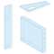 PrismaSeT G Active - Gousset de socle latéral - IP55 - H150mm - RAL7016