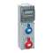 Coffret 2 prises P17 IP44 - 1 prise 2P+T 16A, 1 prise 3P+T 16A et 1 disjoncteur|Legrand-LEG058932