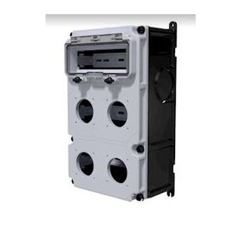 Coffret vide VARIABOX -L- 4 emplacements PC + 1 fenêtre 10 modules|Bals-BA1610169