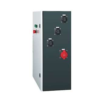 Coffret de chantier P17- 63A - 400V~- 6 prises NFC + 2 prises 32A + 1 prise 16A|Legrand-LEG058961