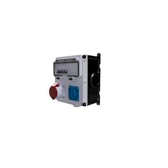 Coffret d'usine VARIABOX triphasé +N 16A 2PC IP44 SANS ID|Bals-BA151723D