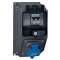 Coffret monoprise Hypra IP44 - 1 prise 2P+T 32A 200V~ à 250V~ et 1 disjoncteur