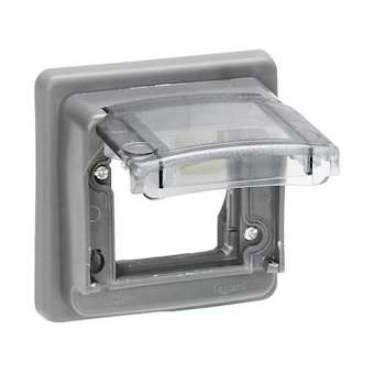 Socle adaptateur Hypra IP55 pour mécanisme Mosaic 2 modules|Legrand-LEG053949