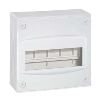 Coffret à équiper 9 modules - 180x190x83mm - avec bornier de terre|Legrand-LEG092716