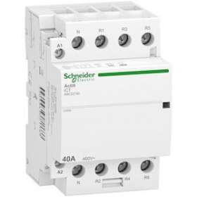 Acti9 iDT40 CT - contacteur tête de groupe - 40A 3P+N 4NF 230/240VAC 50HZ|Schneider Electric-SCHA9C22740