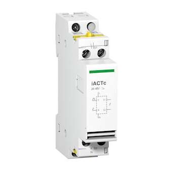 Acti9, iACTc auxiliaire entrée commande double 230VCA, pour iCT|Schneider Electric-SCHA9C18308