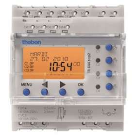 Interrupteur horaire digital annuel 4 c 230v|Theben-THB6440100