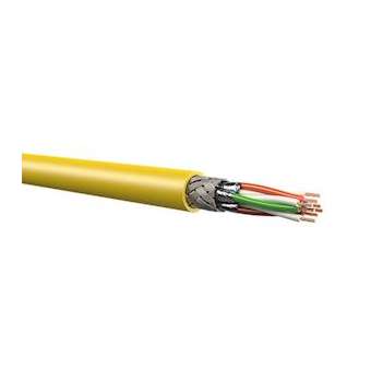 MegaLine F10-120 S/FTP flex PUR, 1200 MHz, 4x2xAWG 26/7 PiMF yellow|Kerpen Datacom gmbh-KEK7KS70090ST