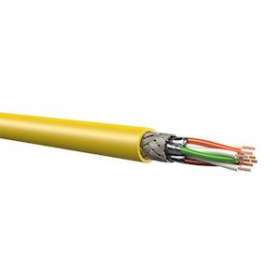 MegaLine F10-120 S/FTP flex PUR, 1200 MHz, 4x2xAWG 26/7 PiMF yellow|Kerpen Datacom gmbh-KEK7KS70090ST