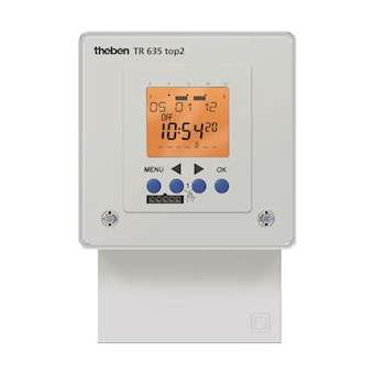 Interrupteur horaire digital 1c 7j 72x72 230v|Theben-THB6350100