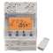 Interrupteur horaire digital annuel 2c 12 a 24v uc