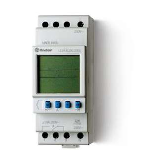 Horloge astro hebdomadaire digitale 1 inverseur 16A 230V avec réserve de marche|Finder-FID129182300000PAS