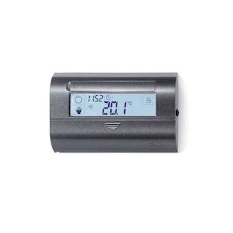 Programmateur hebdomadaire à curseurs 1 inv 5A, 2 piles 1,5V, anthracite|Finder-FID1C6190032101PAS