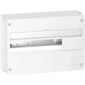 Resi9 - Coffret en saillie Blanc (RAL 9003)- 1 rangée de 18 modules|Schneider Electric-SCHR9H18401