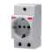 M1173-L Prise Modulaire avec LED - Norme Italienne P30
