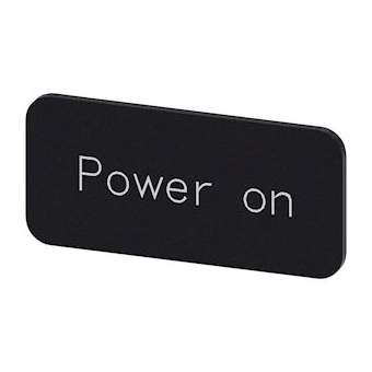 PLAQUETTE REPERAGE A COLLER|Siemens Industries et Infrastructures-SIE3SU1900-0AC16-0DG0