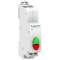 Acti9, iPB bouton-poussoir double 1 NO vert + 1 NF rouge 20A 230VCA|Schneider Electric-SCHA9E18034