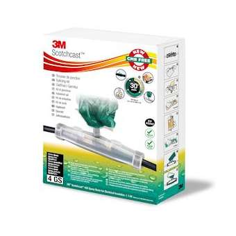 3M Scotchcast Trousse de jonction coulée 92-NBA 3C GS avec connecteur|3M france-TRM92113