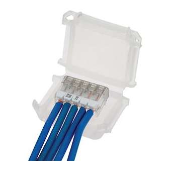 Kit SQUALE Box S5 pré-rempli + 1 borne 5 x 0.2-2.5 mm² (x 10)|Bizline-BIZ711615