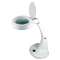 Lampe Loupe led tête inclinable MINI-ZOOM Unilux blanc eu
